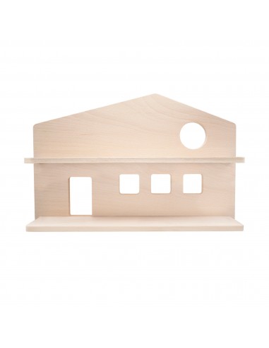 Petite étagère Maison en bois