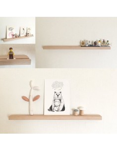 Mini étagère en bois légo ou photos 2