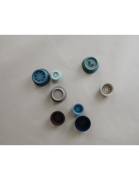 Jouet Tour empilable Mushie Forest