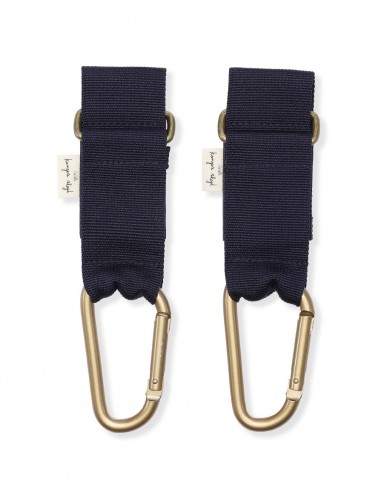 Set de 2 crochets mousqueton d'attache avec...