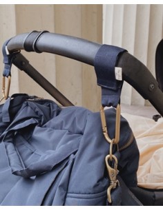 Set de 2 crochets mousqueton d'attache avec sangle pour... 2