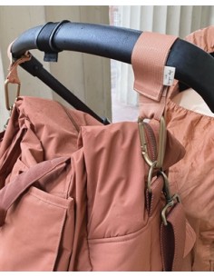 Set de 2 crochets mousqueton d'attache avec sangle pour... 2