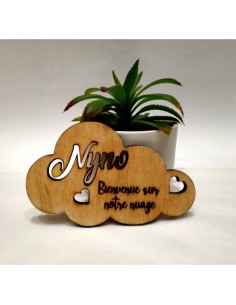 Carte Nuage personnalisée avec le Prénom 2