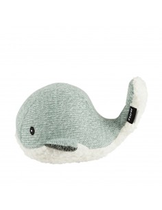 Peluche Moby Baleine Verte réconfortante musicale et...
