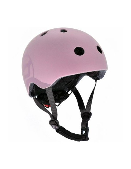 Casque de sécurité enfant pour porteur, trottinette ou vélo Rose