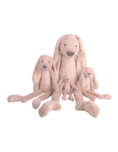 Petite Peluche Lapin Richie Old Rose
