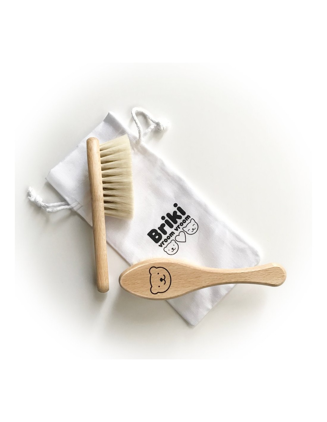 brosse pour les cheveux de bebe - NOBODINOZ