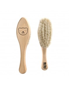 Brosse à cheveux en bois Ours 2