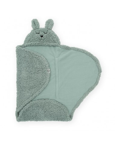 Couverture Nomade moelleuse Lapin Verte