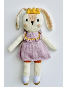Doudou Lapin Qori LeroLero - Doudou émotionnel & solidaire