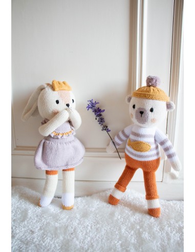 Doudou Lapin Qori LeroLero - Doudou émotionnel...