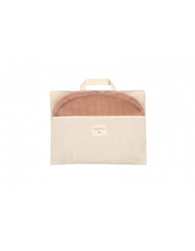 Housse matelassée Sienna Brown pour Chaise...