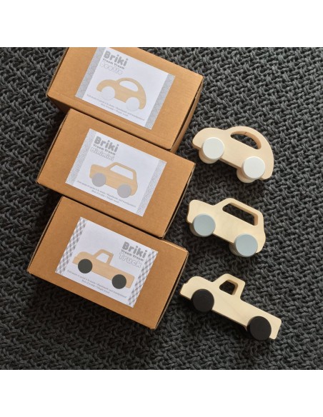 Voiture Mini en bois