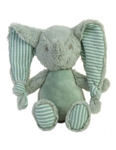 Peluche Eléphant Eddy Vert