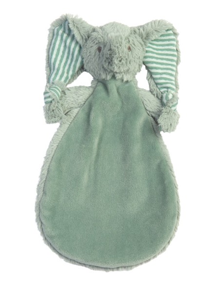 Doudou Eléphant Eddy Vert