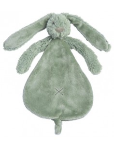 Doudou Lapin Richie Vert