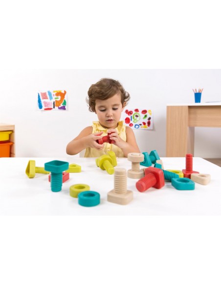 Jeu écrous et boulons éco-responsable