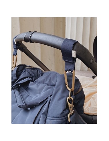 Set de 2 crochets mousqueton d'attache avec...