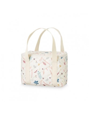 Sac Isotherme à déjeuner Lunch Bag CamCam Fleuri Pressed leaves rose