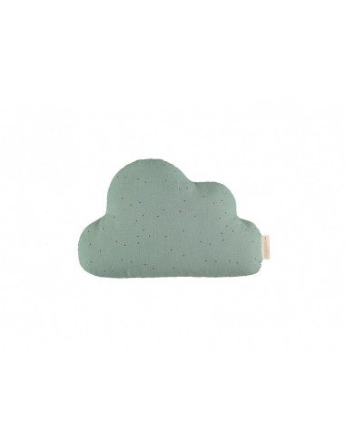 Coussin Cloud Nuage Vert Toffee sweet dots eden green