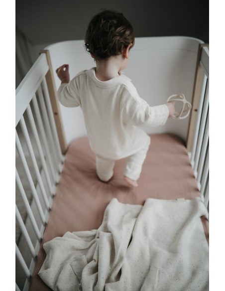 Balle de dentition Mushie Crème