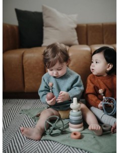 Balle de dentition Mushie Verte Dried thyme 2