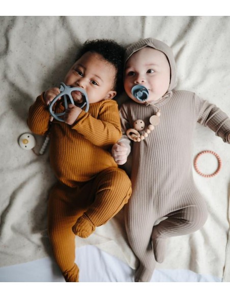 Balle de dentition Mushie Gris Dove grey