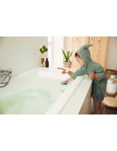 Peignoir Lapin en coton Vert