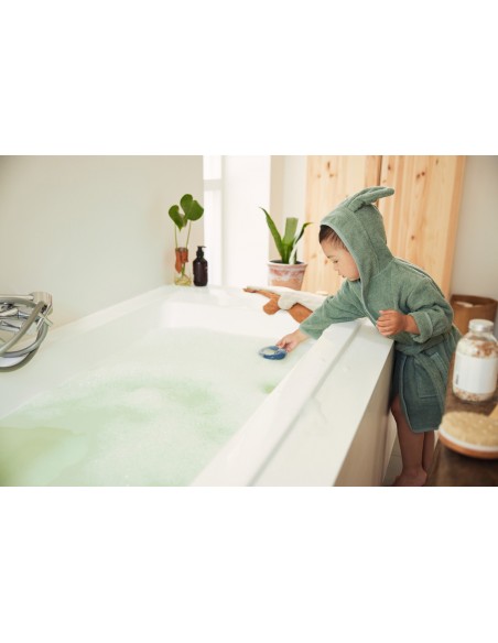 Peignoir Lapin en coton Vert