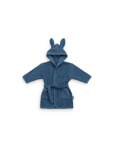 Peignoir Lapin en coton Bleu