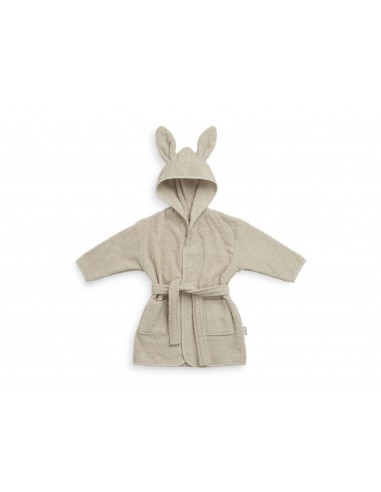 Peignoir Lapin en coton Crème