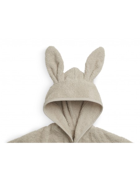 Peignoir Lapin en coton Crème