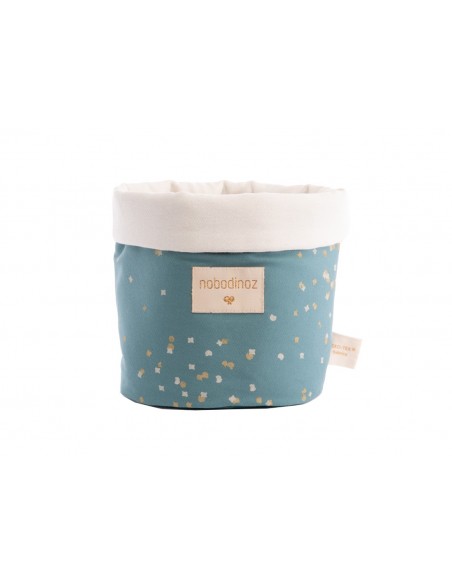 Panier de rangement Vert Confetti - S