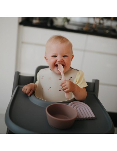 Petites Cuillères Mushie (x2) en silicone...