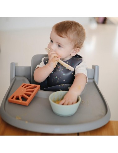 Petites Cuillères Mushie (x2) en silicone...