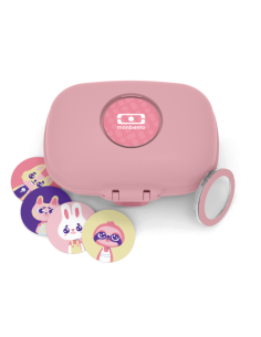 Boîte à Goûter Rose MonBento MB Gram Blush