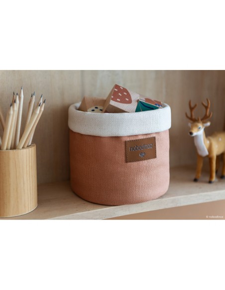 Panier de rangement Tango Terracotta Sienna Brown - S
