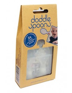 Lot de 2 petites cuillères pour gourdes réutilisables Doddle 2