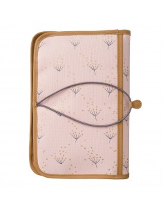 Protège carnet de santé et pochette de change Fresk Rose... 2