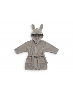 Peignoir Lapin en coton Gris