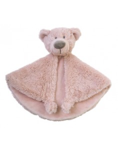 Doudou Petit Ours Brim Rose