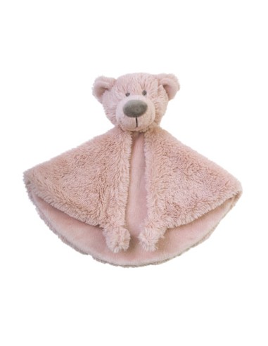 Doudou Petit Ours Brim Rose