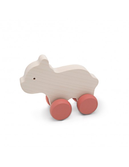 Ours en bois à pousser