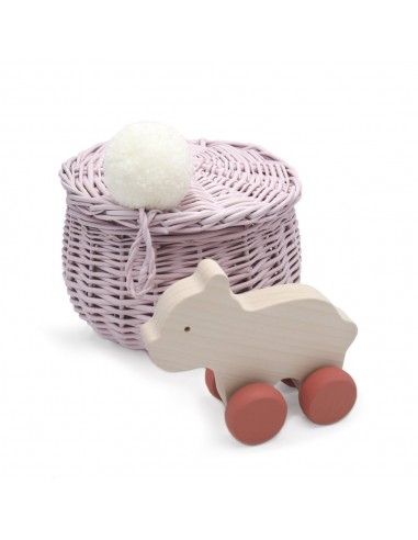 Ours en bois à pousser