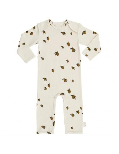 Combinaison pyjama en coton biologique Citrons Lemon