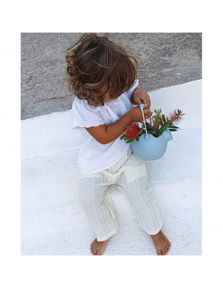 Arrosoir de plage souple Bleu