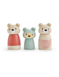 Jouet en bois Figurines Ours