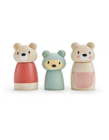 Jouet en bois Figurines Ours