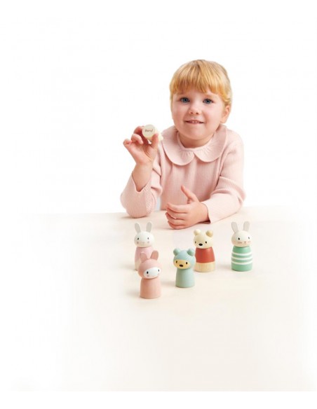 Jouet en bois Figurines Ours