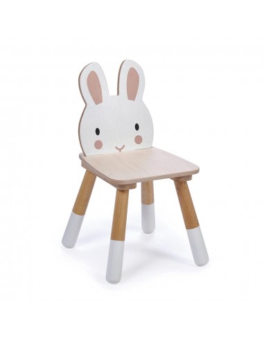 Chaise en bois Lapin pour enfant